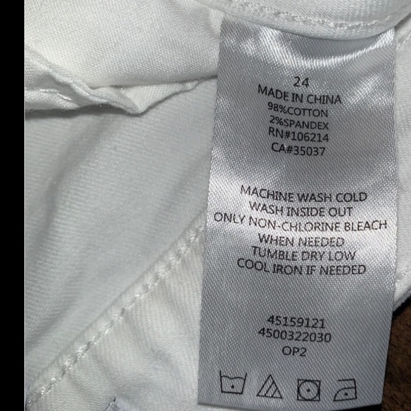 SAM EDELMAN WHITE DENIM SKIRT - Picture 7 of 7